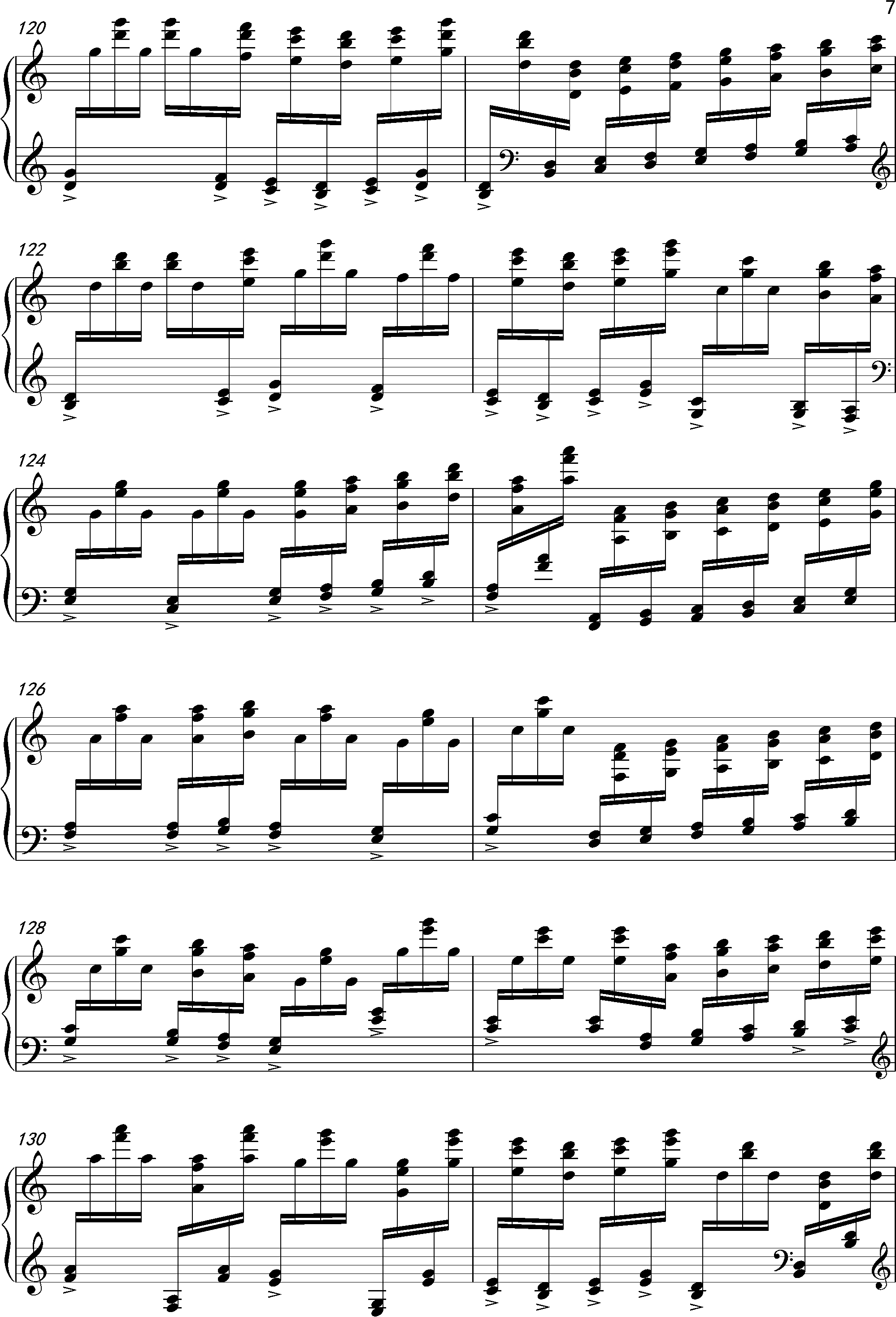 红旗颂钢琴谱-沈建国编曲钢琴谱-环球钢琴网