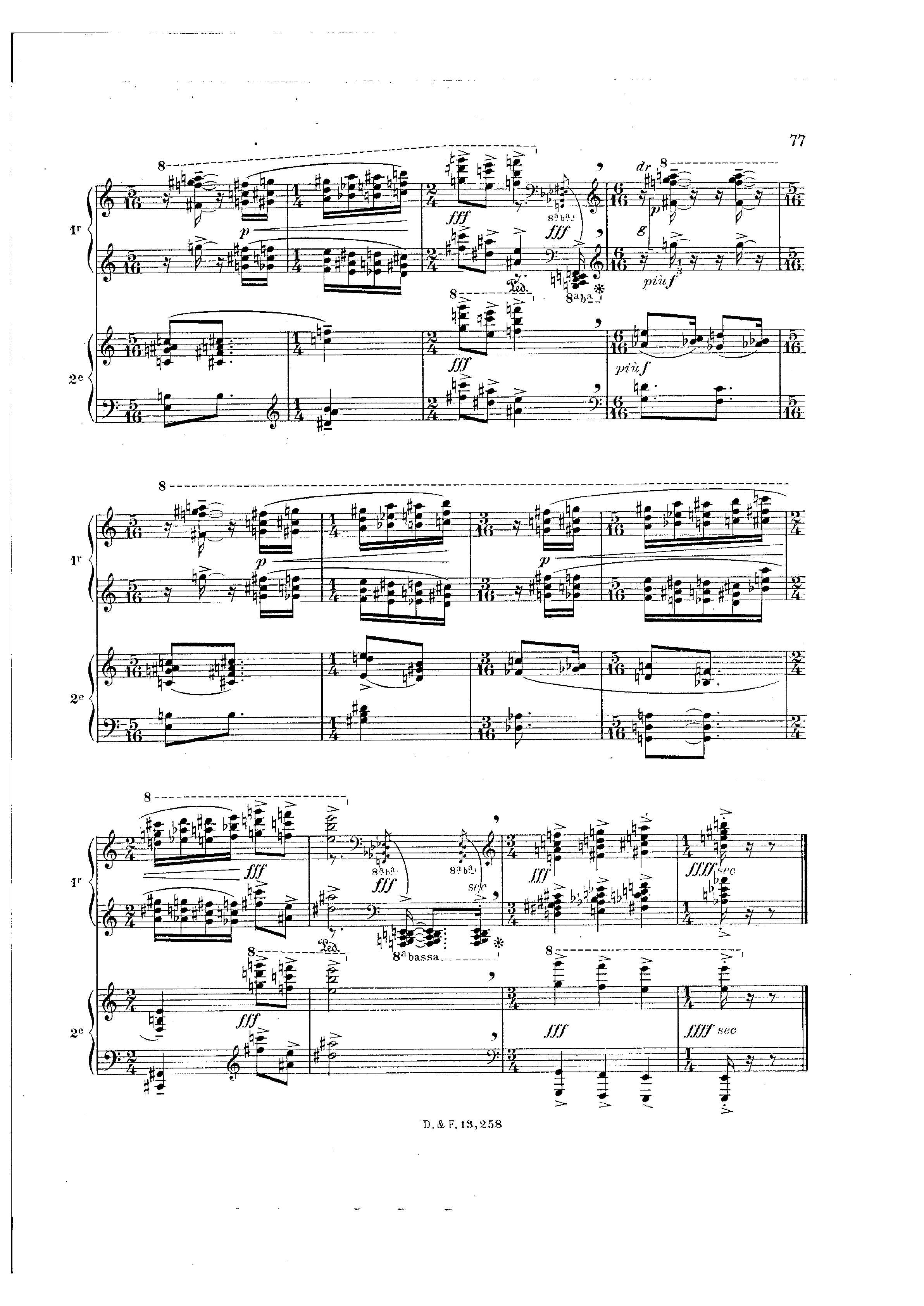 messiaen - visions de l"amen, 6-amen du jugement