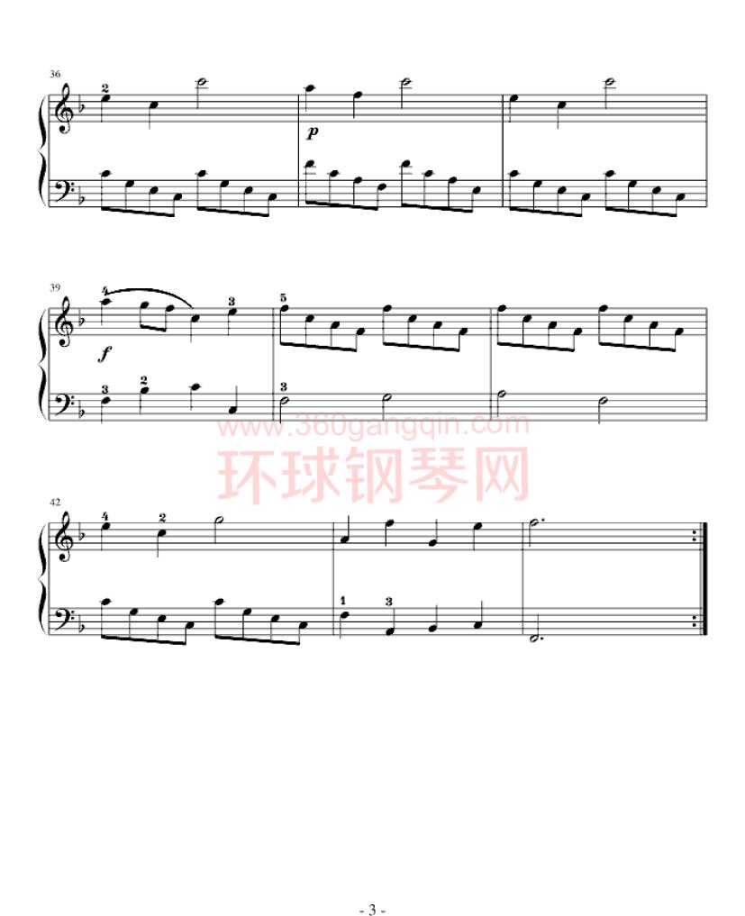 布列舞曲(考级六级)-泰勒曼