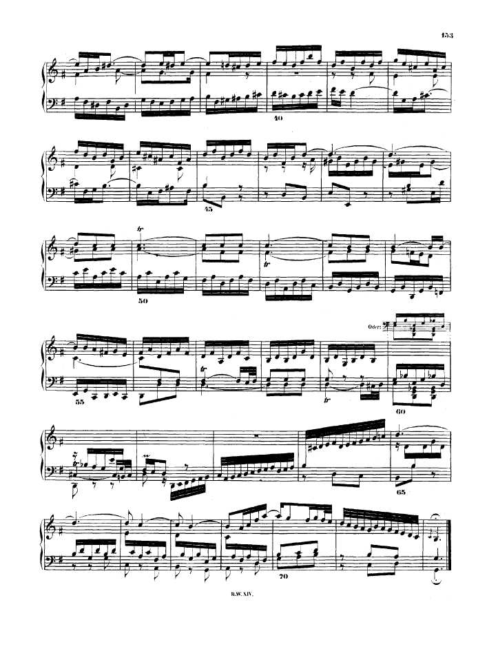 巴赫- 《十二平均律》下册-第十五首 bwv884