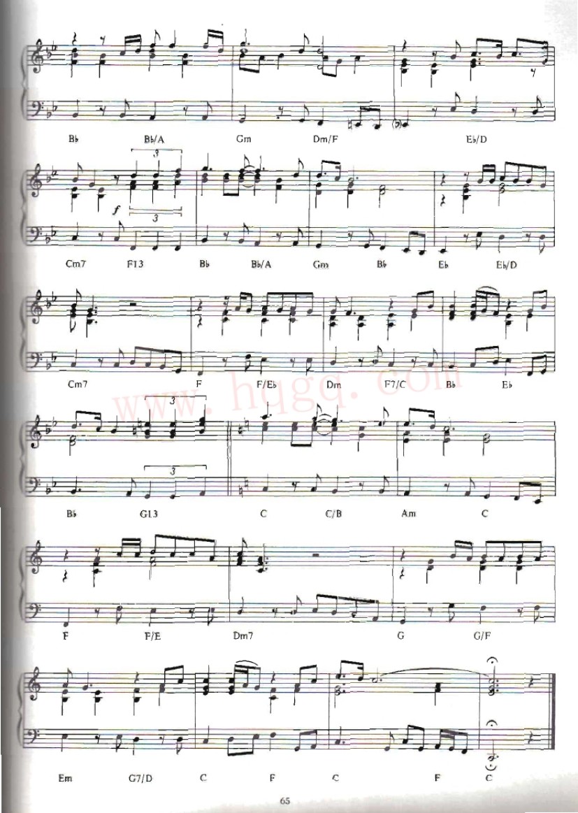 欧美流行歌曲100pianosolobook100首钢琴独奏钢琴谱集