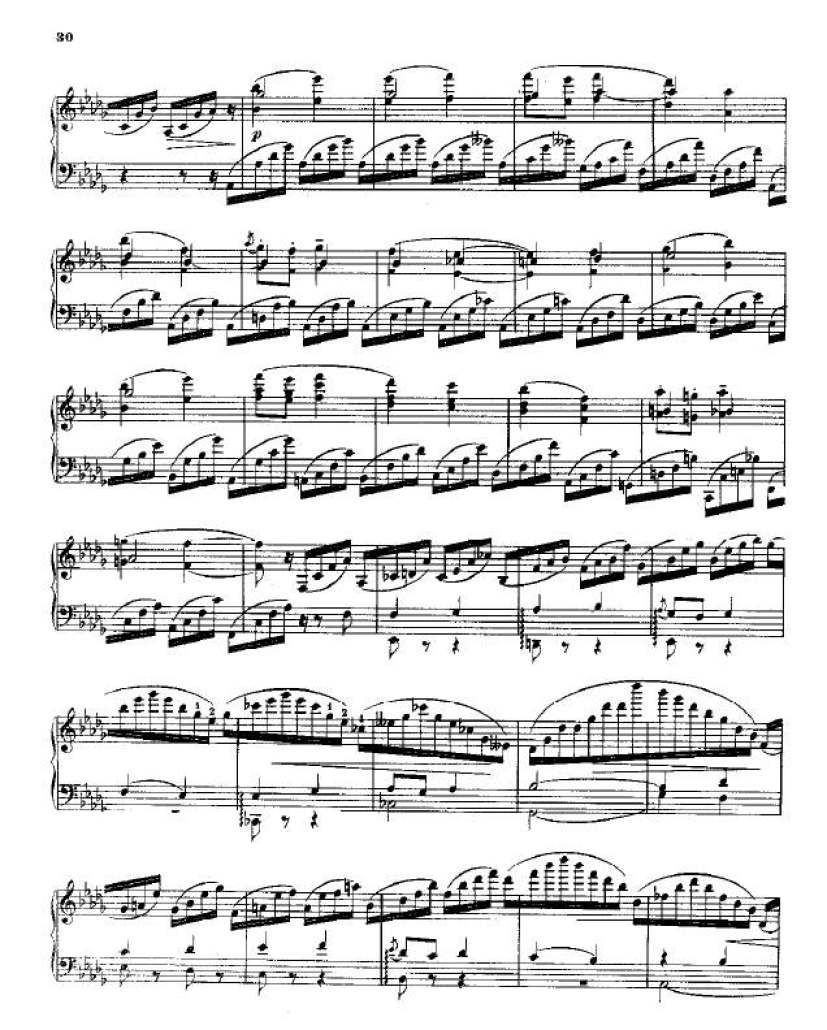 巴拉基列夫 详情 降b小调第二钢琴奏鸣曲 piano sonata no.