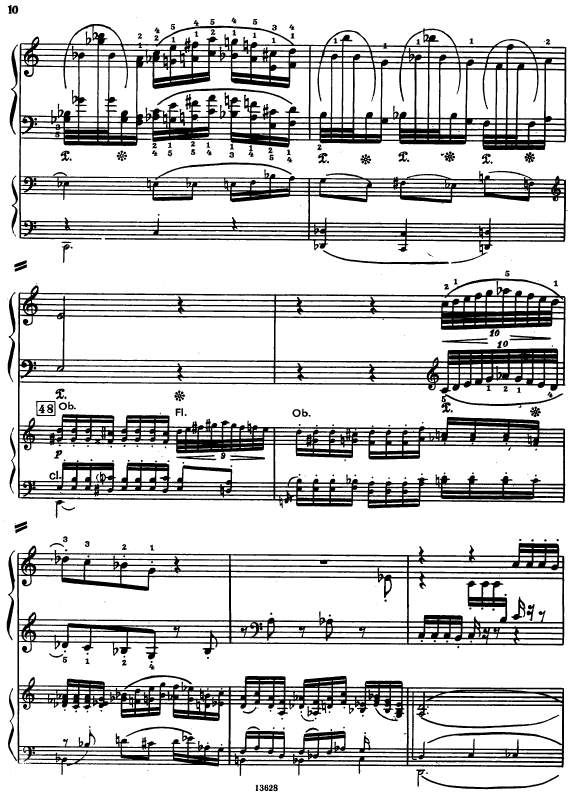 第三钢琴协奏曲 piano concerto no.3 sz.119