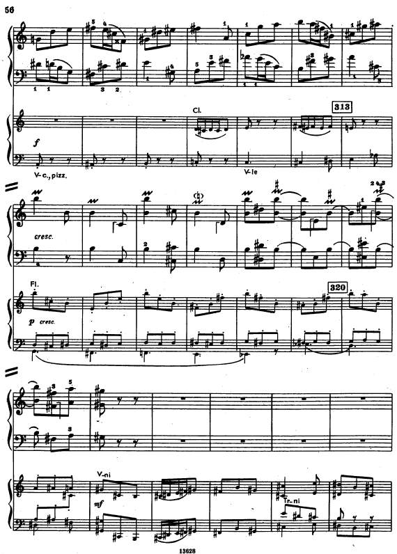 第三钢琴协奏曲 piano concerto no.3 sz.119