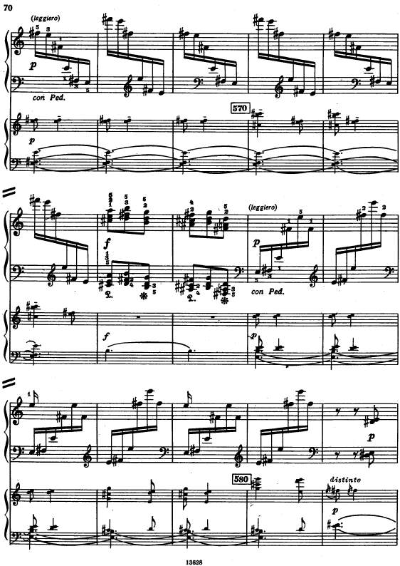 第三钢琴协奏曲 piano concerto no.3 sz.119