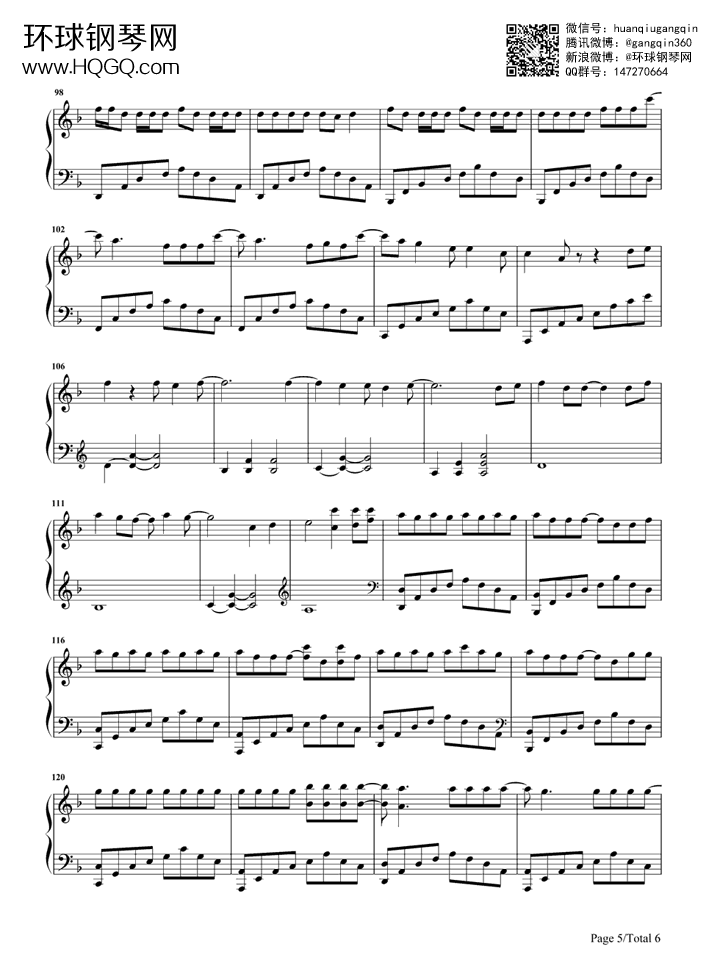 reset-(学校2015插曲)钢琴谱-环球钢琴网