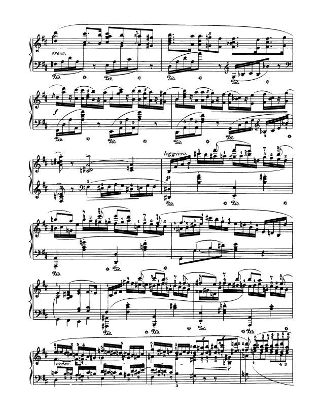 58 chopin  曲谱b小调第三钢琴奏鸣曲 op.58 piano sonata no.