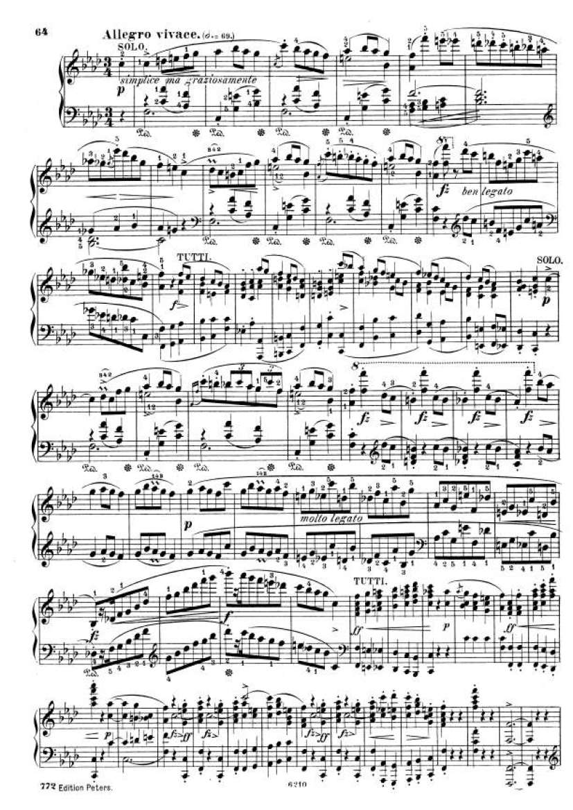 肖邦--《第二钢琴协奏曲》op.21 - 钢琴谱 - 环球钢琴