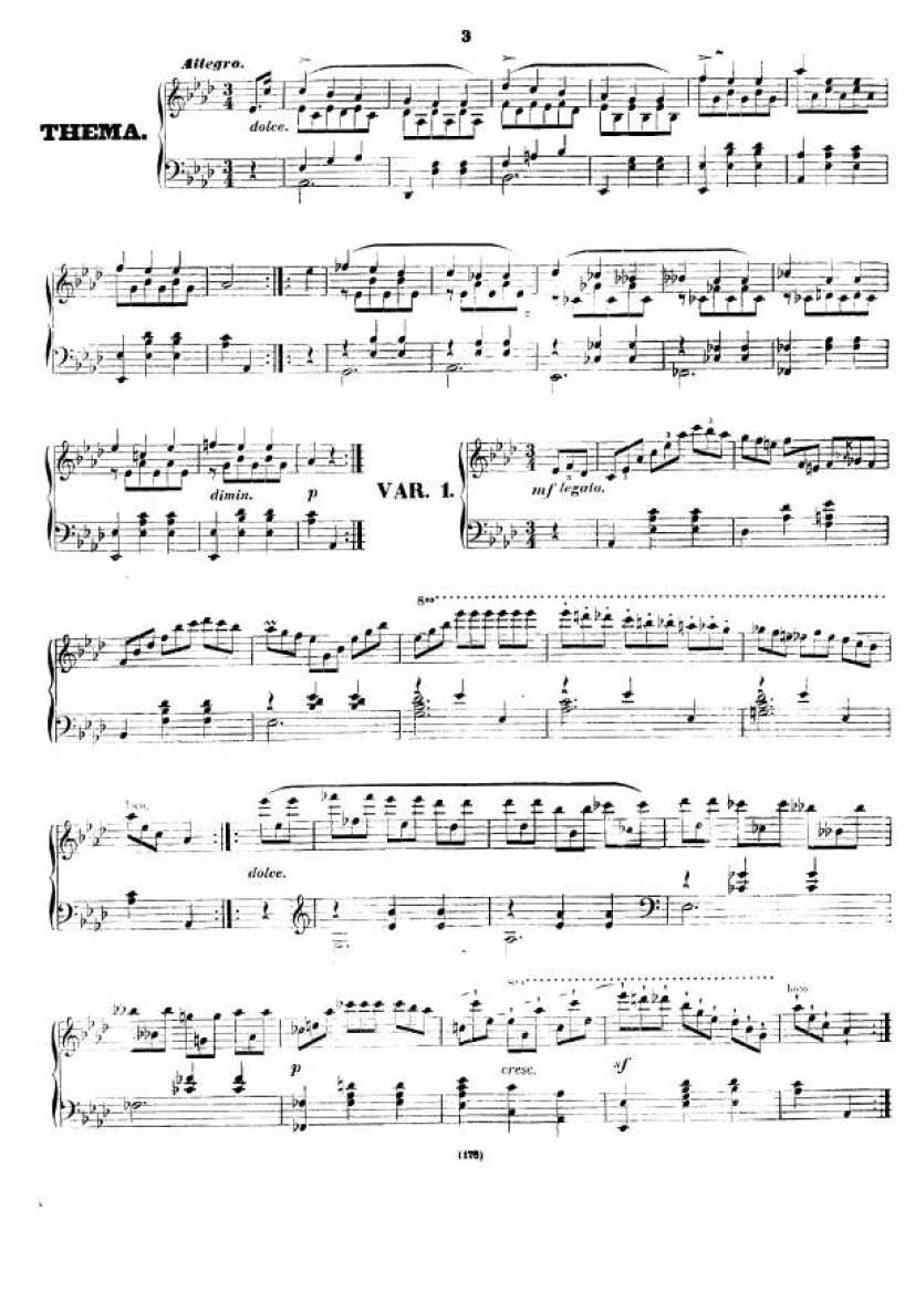 12 variations on a viennese waltz op.12 - 钢琴谱 - 环球钢琴网