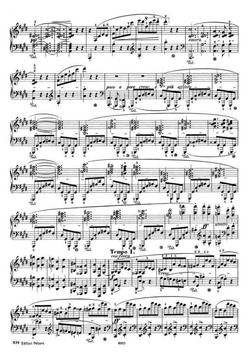 肖邦--《第三谐谑曲》 chopin scherzo no.3, op.39