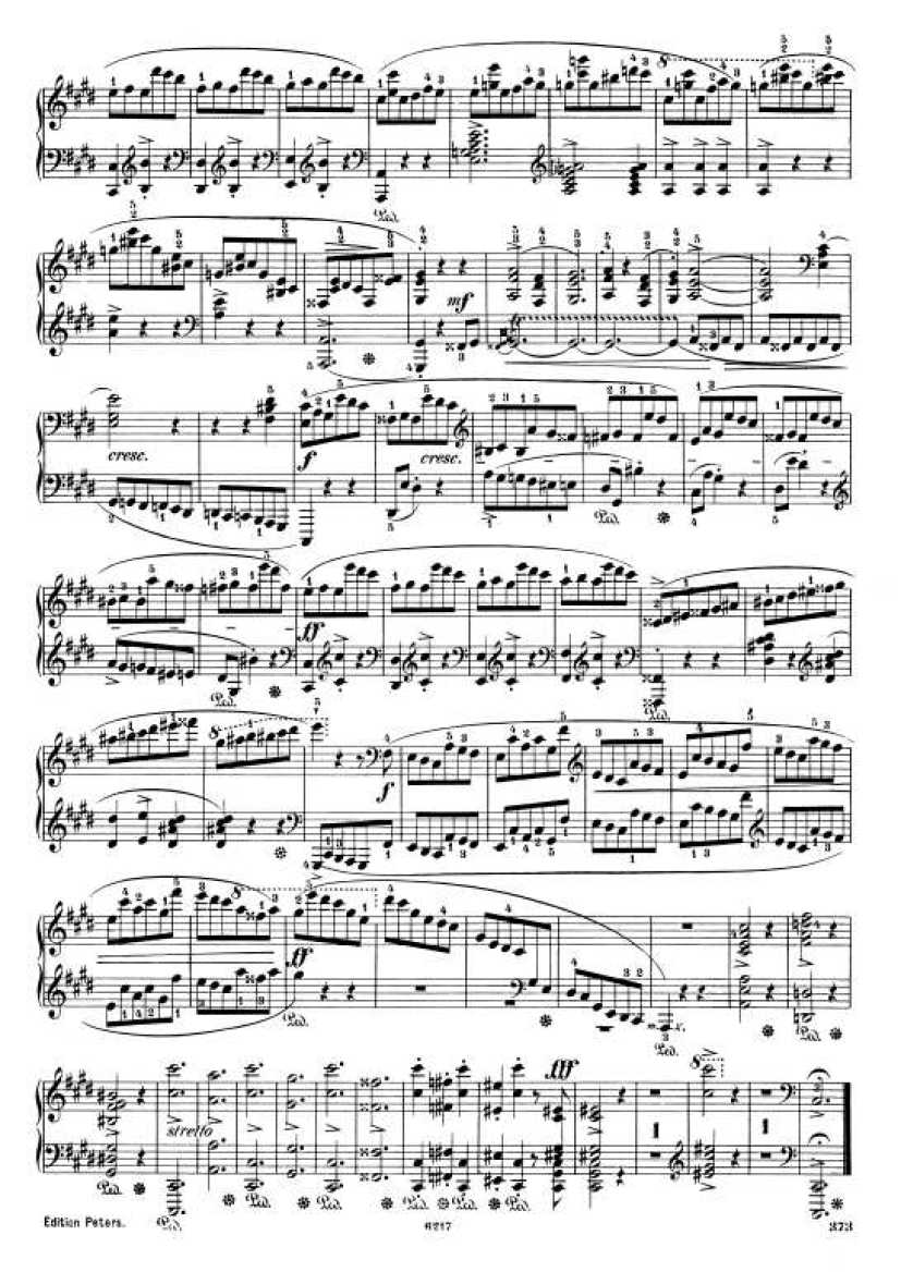 肖邦--《第三谐谑曲》 chopin scherzo no.3, op.39