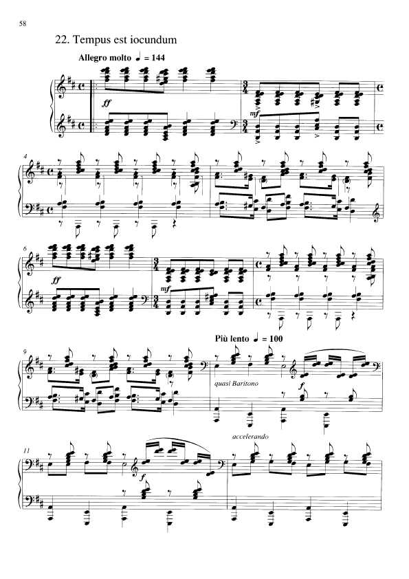布兰诗歌 carmina burana - 清唱剧