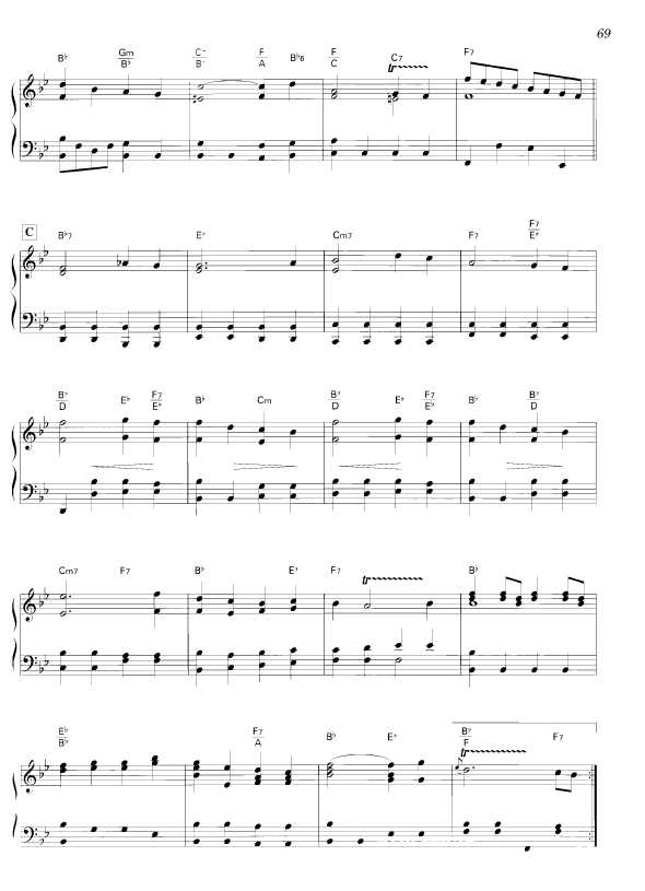 【原版】圣诞歌曲(christmas songs for piano solo)钢琴独奏谱