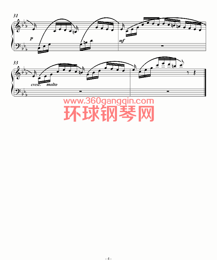 视唱曲-巴赫-p.e.bach