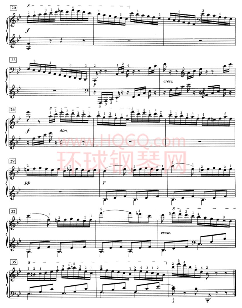 车尔尼八度内进阶练习曲100首-081(2)