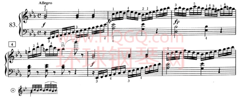 车尔尼八度内进阶练习曲100首-083(1)