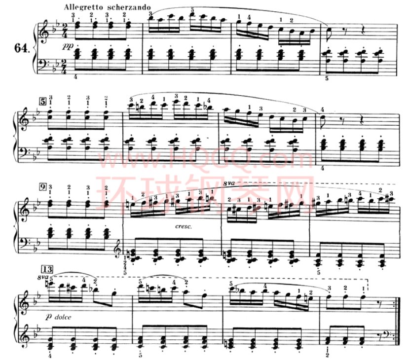 车尼尔钢琴初级教程-064(1)