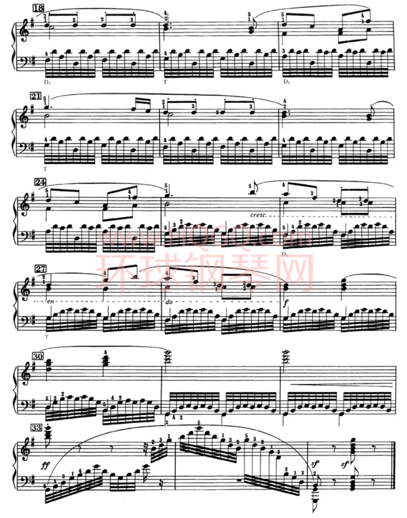 车尔尼636钢琴手指灵巧初步教程-02(2)