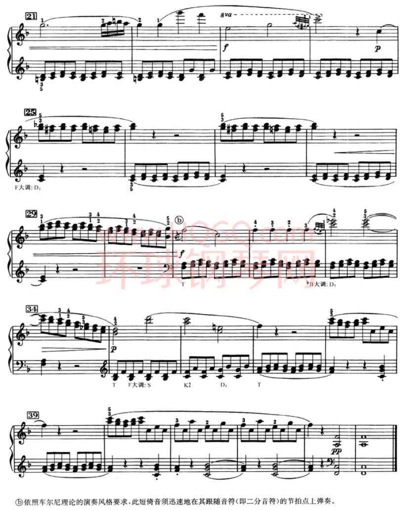 车尔尼636钢琴手指灵巧初步教程-04(2)