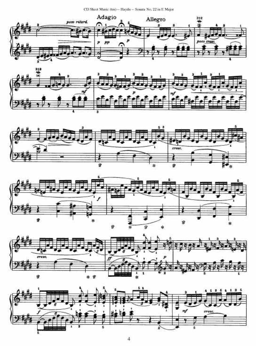 52首钢琴奏鸣曲 - HPS22