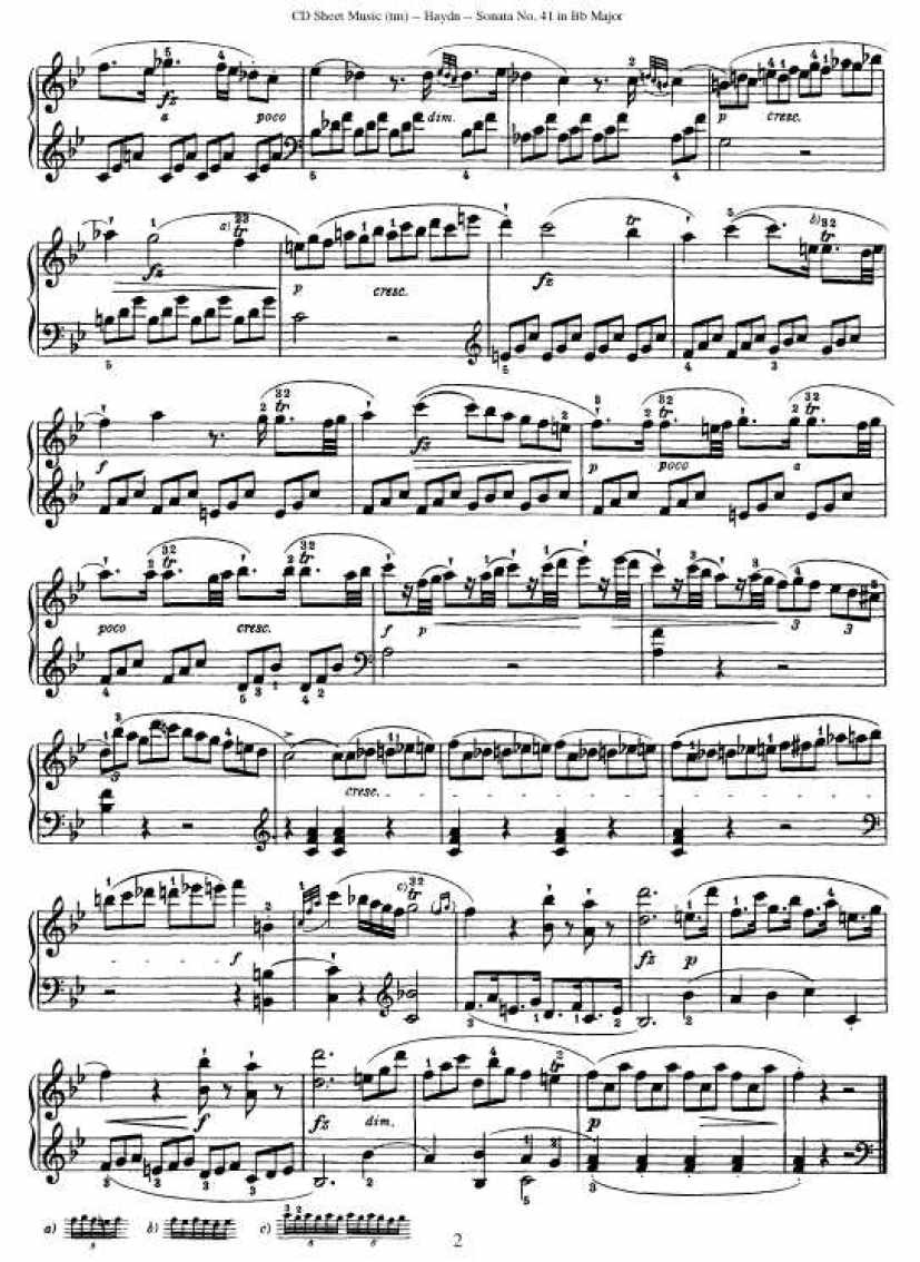 52首钢琴奏鸣曲 - HPS41