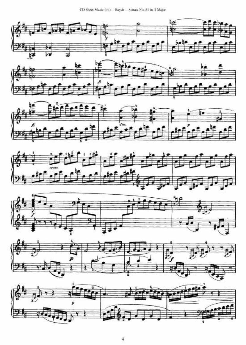 52首钢琴奏鸣曲 - HPS51