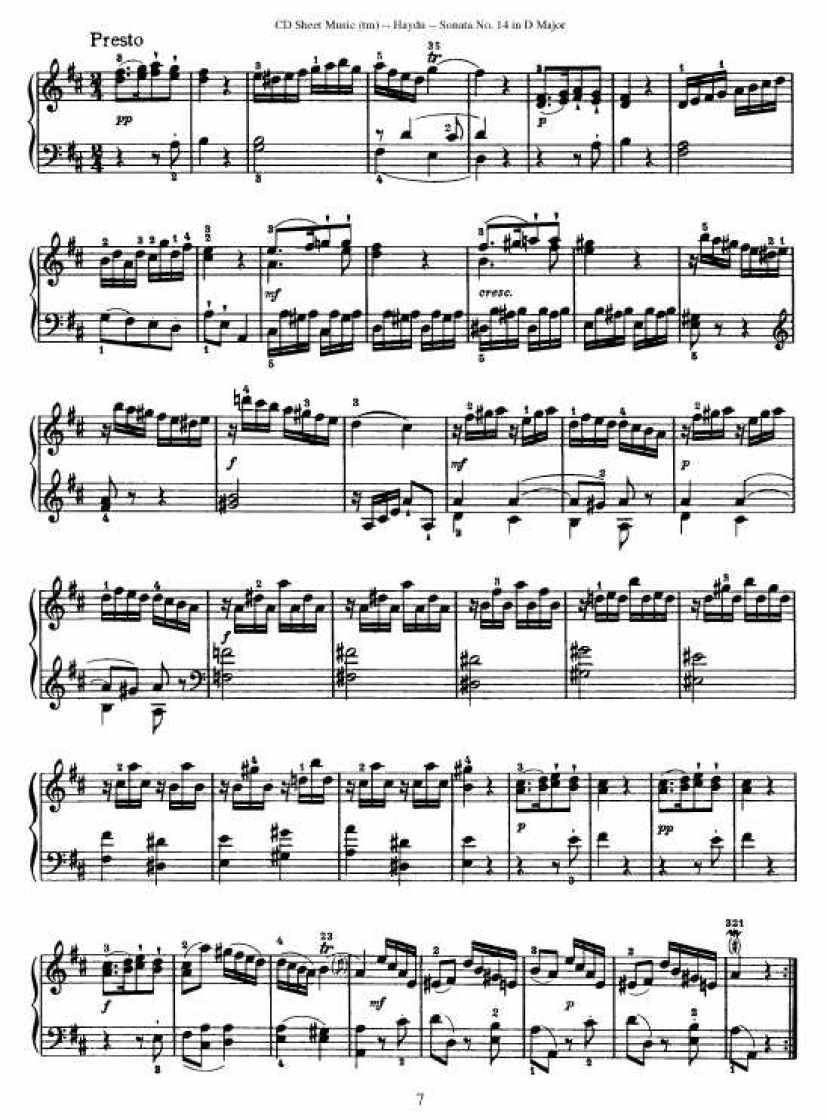 52首钢琴奏鸣曲 - HPS14