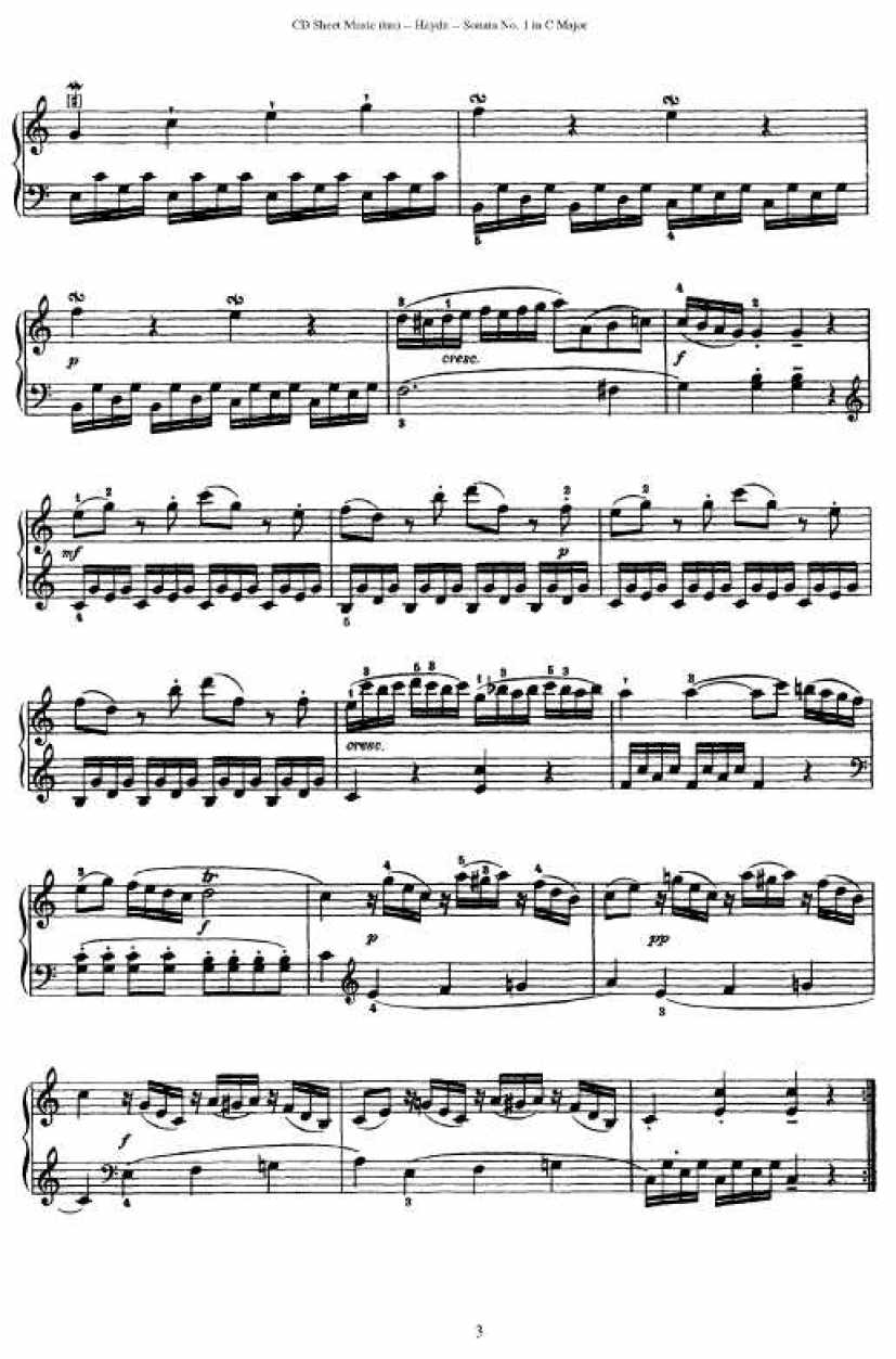 52首钢琴奏鸣曲 - HPS01