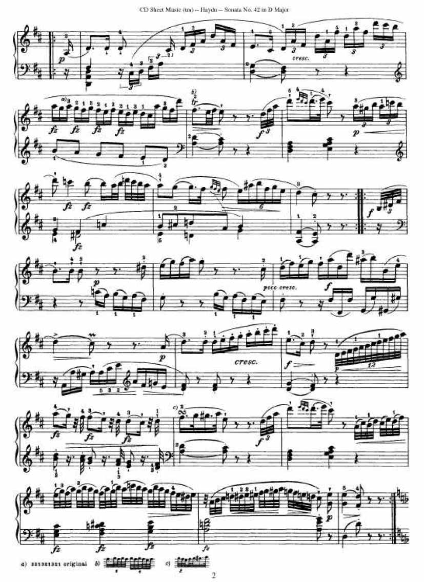 52首钢琴奏鸣曲 - HPS42