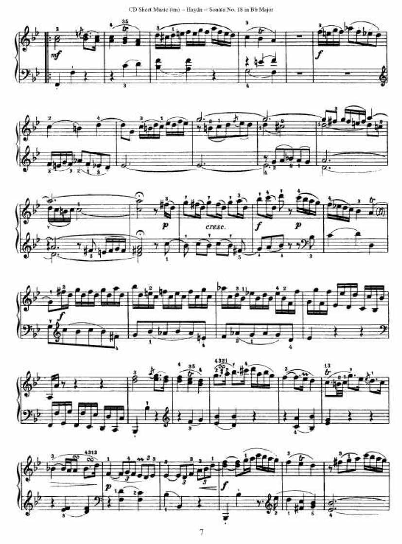 52首钢琴奏鸣曲 - HPS18