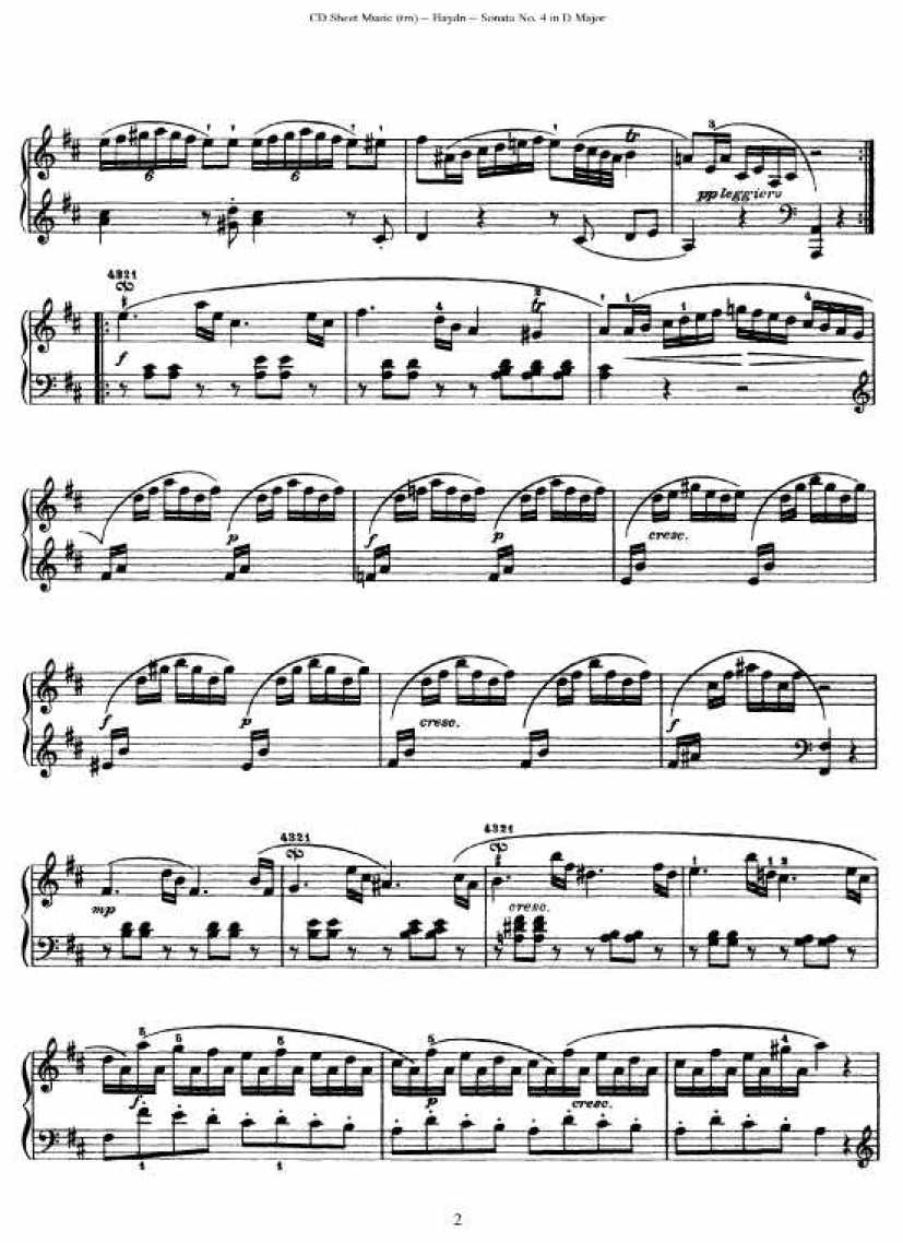 52首钢琴奏鸣曲 - HPS04