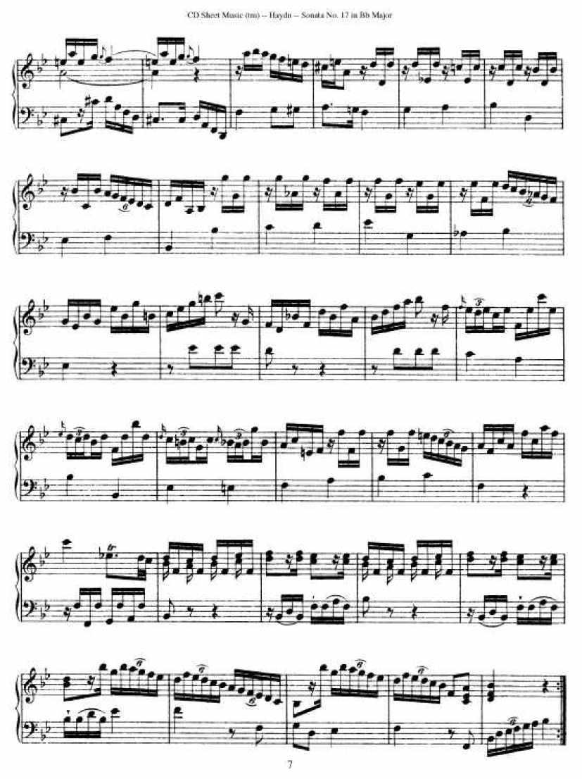 52首钢琴奏鸣曲 - HPS17
