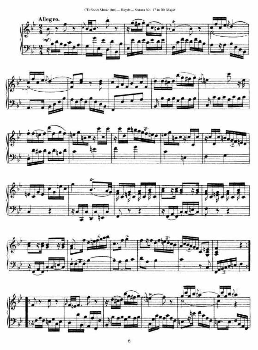 52首钢琴奏鸣曲 - HPS17