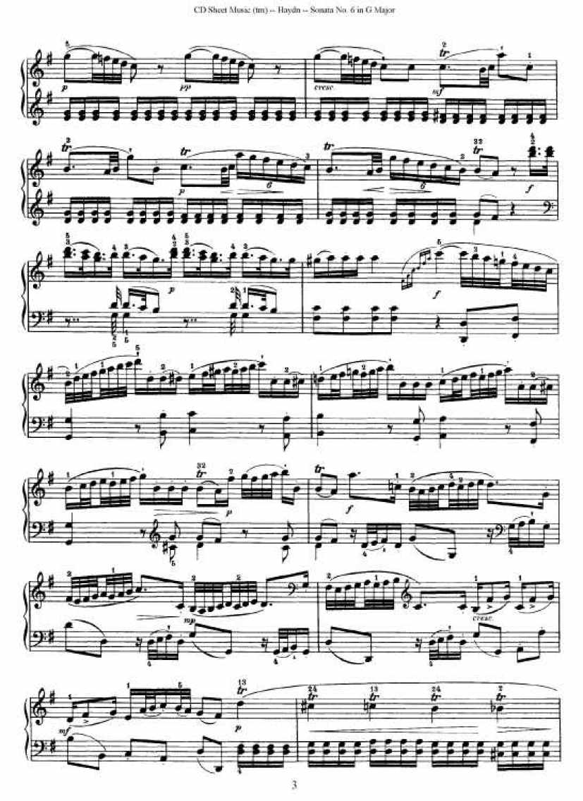 52首钢琴奏鸣曲 - HPS06