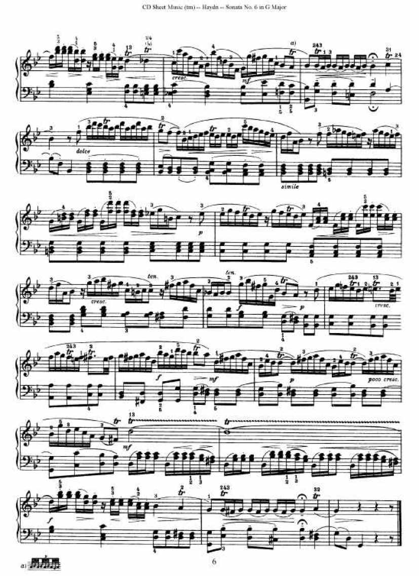 52首钢琴奏鸣曲 - HPS06
