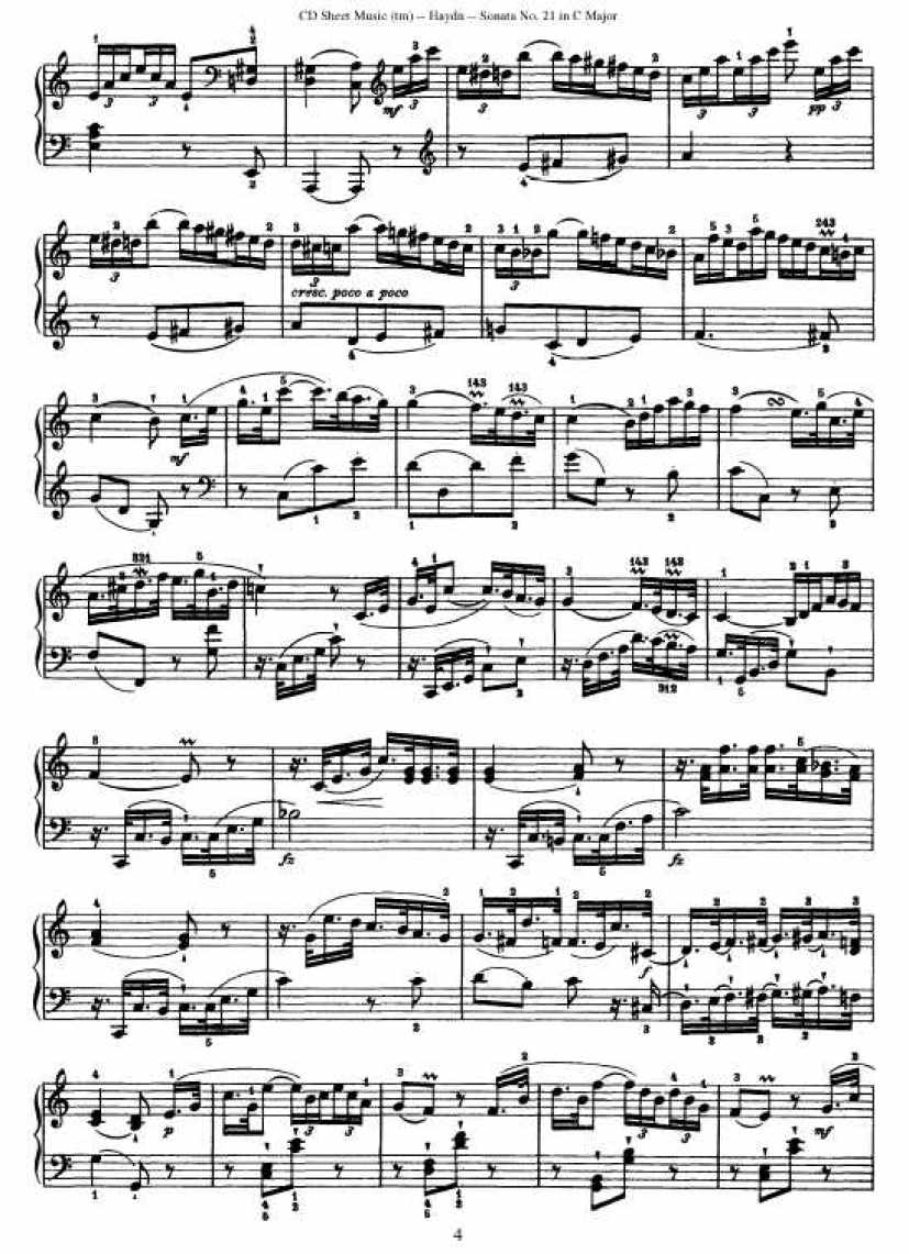 52首钢琴奏鸣曲 - HPS21