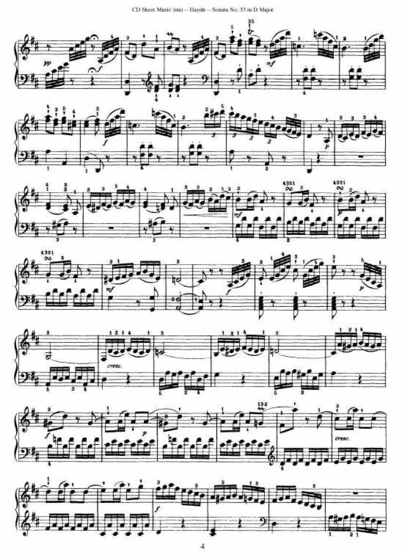 52首钢琴奏鸣曲 - HPS33