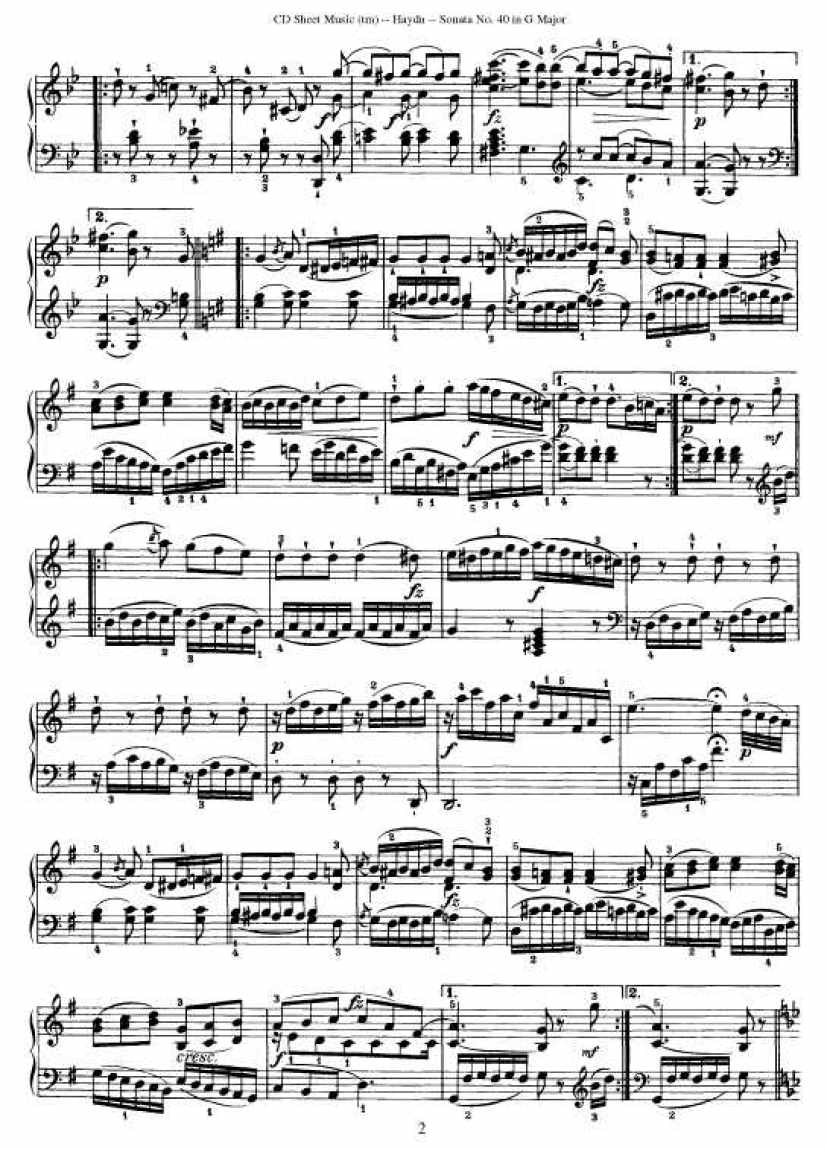 52首钢琴奏鸣曲 - HPS40