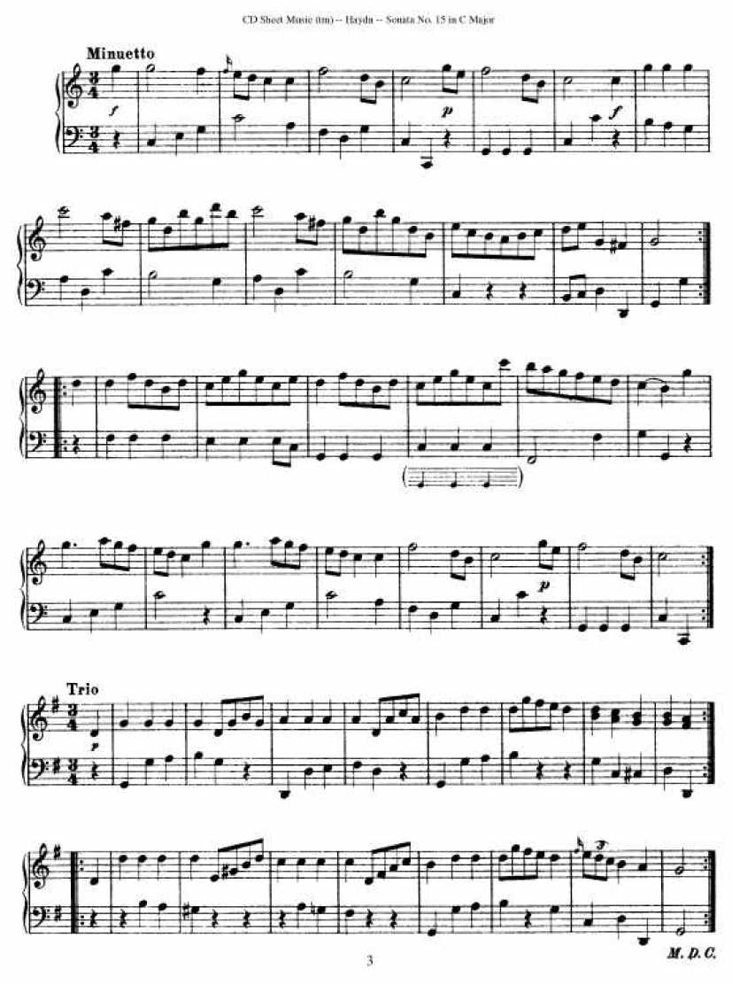 52首钢琴奏鸣曲 - HPS15