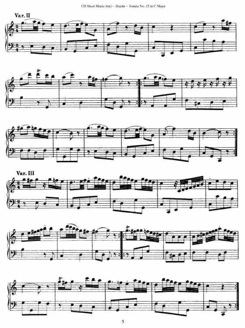 52首钢琴奏鸣曲 - HPS15