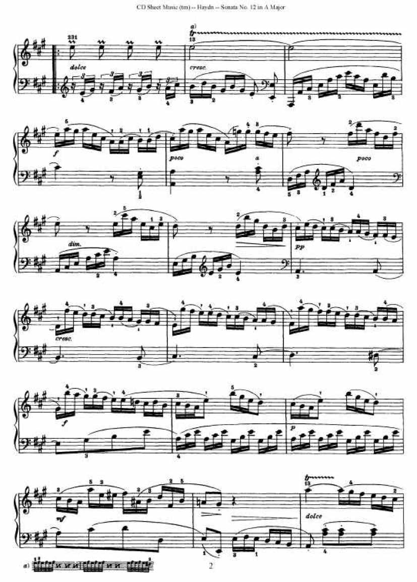 52首钢琴奏鸣曲 - HPS12