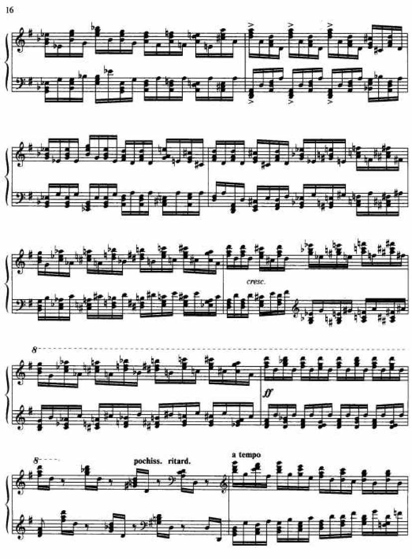 莫什考夫斯基15首练习曲钢琴曲谱3