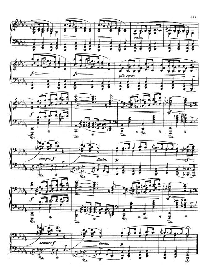 降b小调第二钢琴奏鸣曲 op35 piano sonata no