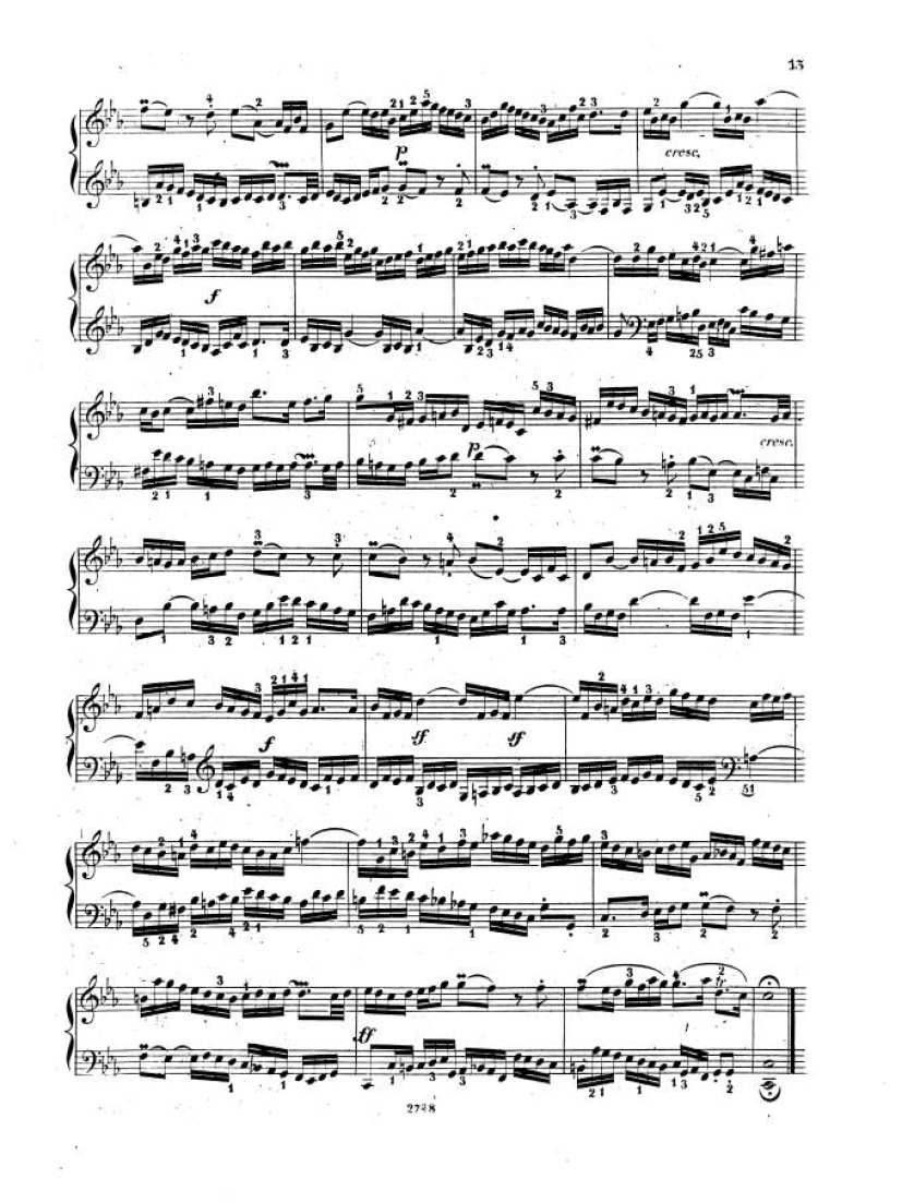 巴赫《二部创意曲》15首全套 bach bwv772-786